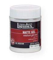 Liquitex 5321 Matte Gel Medium 8 oz; Dries translucent with a satin/matte finish; Viscosity and body similar to heavy body acrylic color; Great adhesion; Translucent when wet, transparent when dry; Thicker applications result in less transparent dry medium films; Mix with heavy body acrylic colors to obtain paint similar in color depth to oil paint; Color mix will dry to a satin sheen; Shipping Weight 0.68 lb; UPC 094376924039 (LIQUITEX5321 LIQUITEX-5321 ARTWORK) 