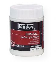 Liquitex 5708 Gloss Gel Medium 8oz; Dries to a gloss finish; Viscosity and body similar to heavy body colors; Dries clear to translucent depending on thickness of application; Ideal medium to mix with heavy body acrylic color to extend paint, increase the brilliance and transparency of color, without changing the thickness of the paint or mix to obtain paint similar in color depth to oil paint; Shipping Weight 0.62 lb; UPC 094376924183 (LIQUITEX5708 LIQUITEX-5708 ARTWORK) 