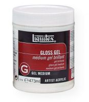 Liquitex 5716 Gloss Gel Medium 16 oz; Dries to a gloss finish; Viscosity and body similar to heavy body colors; Dries clear to translucent depending on thickness of application; Ideal medium to mix with heavy body acrylic color to extend paint, increase the brilliance and transparency of color, without changing the thickness of the paint or mix to obtain paint similar in color depth to oil paint; Shipping Weight 1.25 lbs; UPC 094376924190 (LIQUITEX5716 LIQUITEX-5716 PAINTING) 