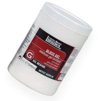 Liquitex 5732 Gloss Gel Medium 32 oz; Dries to a gloss finish; Viscosity and body similar to heavy body colors; Dries clear to translucent depending on thickness of application; Ideal medium to mix with heavy body acrylic color to extend paint, increase the brilliance and transparency of color, without changing the thickness of the paint or mix to obtain paint similar in color depth to oil paint; Shipping Weight 2.39 lb; UPC 094376924206 (LIQUITEX5732 LIQUITEX-5732 PAINTING) 