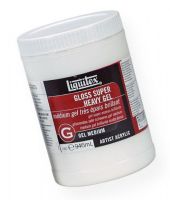 Liquitex 7432 Gloss Super Heavy Gel Medium 32 oz; Extremely thick, extra heavy body clear gel; Very dense with high surface drag for a stiff oil-like feel; Dries clear to translucent depending on thickness of the application; Very little shrinkage during drying time; Excellent adhesion for collage and mixed media; Extends paint, increases brilliance and transparency; Keeps paint working longer than other gel mediums; UPC 094376931556 (LIQUITEX7432 LIQUITEX-7432 PAINTING) 