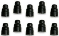 Listen Technologies LA-411 Replacement Protective Ear Bud Tips (Foam), Black, Specifically Designed To Directly Fit LA-406 Protective Ear Buds And LA-456 Headset 6, Protect Hearing With Noise Reduction Rating Of 29 Db (Silicone), Comes With Ten (10) Replacement Tips In Each Pack, UPC 819267026063 (LISTENTECHLA411 LA411 LA 411) 