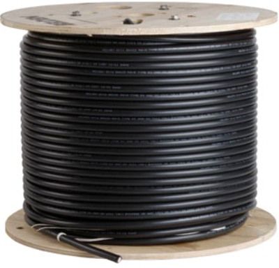 Listen Technologies LA-113 RG-8 50 Ohm Low-Loss Coaxial Cable (Per ft.), Furthers Antenna Location, Longer Cable Rruns with Low Gain Loss, Cut to Custom Length with No Connectors, Frequency Range 72.0250-75.9500 MHz & 216.0125-216.9875 MHz; Polyethylene Insulation, PVC Jacket, Tinned Copper Conductor, Tinned Copper Braided Shield Materials (LISTENTECHNOLOGIESLA113 LA113 LA 113) 