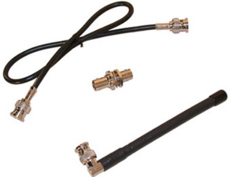 Listen Technologies LA-125 Antenna Kit for Rack Mount (72 MHz), Converts the LA-326 Rack Mount Kit to Allow a 90-degree Antenna to be Mounted, Includes our 90-degree Helical Antenna, Allows Your to Build a Custom Antenna for Your Specific Application, Provides a Transmission Range of Up to 122 m (400 ft.), 0.44