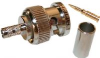 Listen Technologies LA-127 RG-58 BNC Connector For use with LA-112 RG-58 Coaxial Cable (Crimp Style), BNC Connector for RG-58 Coaxial Cable, 50 Ohm Impedance, Crimp Style, Quick and Easy to Install (LISTENTECHNOLOGIESLA127 LA127 LA 127)  
