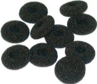 Listen Technologies LA-163 Replacement Cushions, Dark Grey, Specifically Designed to Directly Fit LA-161 Single Ear Bud and LA-162 Stereo Ear Buds, Easy to Install and Easy to Clean, Foam Material, Comes with Twenty (20) Replacement Cushions in Each Pack (LISTENTECHNOLOGIESLA163 LA163 LA 163)  