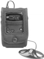 Listen Technologies LA-319 Protective Pouch for Portable RF Products, Black, Protects RF Units, Access to Controls & Clips, Window to See LCD Display, Made of Sturdy Nylon, Dimensions (H x W x D) 1.5" x 3" x 4.5" (7.6 x 3.8 x 11.4 cm) (LISTENTECHNOLOGIESLA319 LA319 LA 319)  