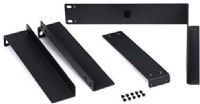 Listen Technologies LA-326 Universal Rack Mounting Kit; Single- Or Dual-Unit Mounting Options; Includes Hardware Needed For Any Configuration Or Installation; Includes: One (1) LA-326 Universal Rack Mounting Kit, One (1) Left Side Bracket, One (1) Right Side Long Bracket, One (1) Right Side Short Bracket, One (1) Dual Mount Center Bracket, Ten (10) Machine Screws and One (1) Quick Reference Card (LISTENTECHNOLOGIESLA326 LA326 LA 326)  