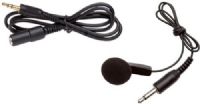 Listen Technologies LA-404 Universal Single Ear Bud, Dark Gray, 20mW Max Power Input, 10mW Rated Power Input, Frequency Response 20Hz - 20kHz, Impedance 32 ohm, Input Sensitivity 82 dB, Single-ear Design Allows Ambient or External Noises to be Heard, Compatible with Neck Loop/Lanyard or Can be Used with Receivers Worn on Belt Clips or Carried in a Pocket (LISTENTECHNOLOGIESLA404 LA404 LA 404)  