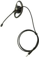 Listen Technologies LA-451 Headset 1 (Ear Speaker with Boom Mic), Black; Single-earpiece Design Provides Exceptional Audio Clarity without Blocking External Sounds; Built-in Boom Mic for Added Convenience Lightweight, Compact Design; Electret Microphone Element; Omnidirectional Microphone Polar Pattern; 2.2 kOhms Microphone Impedance (LISTENTECHNOLOGIESLA451 LA451 LA 451)  