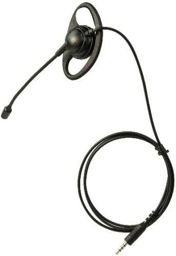 Listen Technologies LA-451 Headset 1 (Ear Speaker with Boom Mic), Black; Single-earpiece Design Provides Exceptional Audio Clarity without Blocking External Sounds; Built-in Boom Mic for Added Convenience Lightweight, Compact Design; Electret Microphone Element; Omnidirectional Microphone Polar Pattern; 2.2 kOhms Microphone Impedance (LISTENTECHNOLOGIESLA451 LA451 LA 451) 
