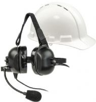 Listen Technologies LA-455 Headset 5 (Over Ears Industrial with Boom Mic), Black; Ideal for Industrial and Other High-noise Environments; Dual, Over-the-ear Speakers Provide Iincreased Noise Isolation and Improved Clarity; Built-in Boom Mic for Convenient Two-way Communication; Electret Microphone Element; Unidirectional – Noise Cancelling Microphone Polar Pattern (LISTENTECHNOLOGIESLA455 LA455 LA 455)  