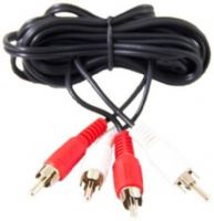 Listen Technologies LPT-A107-B Dual RCA to Dual RCA Cable, Used to Connect Audio Between Two Units, 6.6 ft. (2 m) Cable Length (LISTENTECHNOLOGIESLPTA107B LPTA107B LPTA107-B LPT-A107B)  