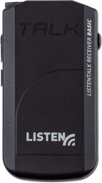 Listen Technologies LKR-12-A0 ListenTALK Receiver Basic, North America; Fast and simple one-way communications; Simple up and down volume control; Encryption technology for added security; Compatible with standard earbuds and Listen Technologies headphones; Long-lasting lithium-ion rechargeable batteries; Optional Alkaline Battery Compartment; (LISTENTECHNOLOGIESLKR12A0 LISTEN TECHNOLOGIES LKR12A0 LKR 12 A0 LKR-12-A0)