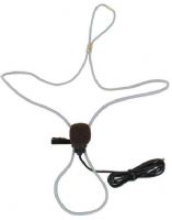 Califone LM-316 Electret Lapel Mic for PA-300+UHF, 3.5MM Plug, Attaches to Lapel, Necktie or Clothing, 1.0 lbs. Weight (LM316 LM 316 LM-316) 