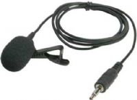 Califone LM319 Electret Lapel Microphone, Convenient and low-profile design clips to lapel or clothing, Designed to work with the M319 Belt Pack Transmitter, UPC 610356830451 (LM-319 LM 319) 