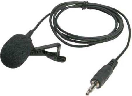 Califone LM319 Electret Lapel Microphone, Convenient and low-profile design clips to lapel or clothing, Designed to work with the M319 Belt Pack Transmitter, UPC 610356830451 (LM-319 LM 319)
