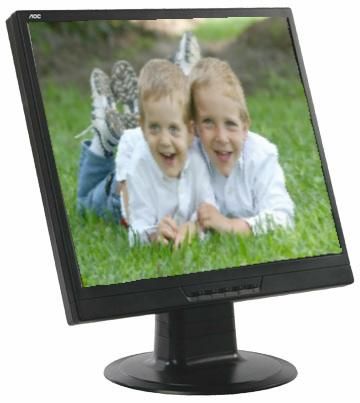 AOC LM742 Ultra-Thin LCD Monitor, 17