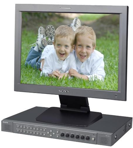 Sony LMD152S 15-Inch LUMA LCD Monitor, WXGA Resolution 1024 x 768 pixels, Aspect Ratio 15:9, 2 piece design, X-Algorithm I/P Signal Processing (LMD-152S LMD152 LMD-152 LMD152-S)