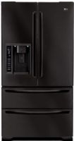 LG LMX25984SB 4 Door French Door Refrigerator with Ice and Water-Dispenser, Double Freezer Drawer, Tall Ice & Water Dispensing System, SpacePlus™ Ice System, 4-Compartment Crisper System, 2 Drawers Freezer Type, ENERGY STAR® Compliant (LMX25984SB LMX-25984SB LMX25984-SB LMX-25984-SB LMX 25984SB LMX25984 SB) 