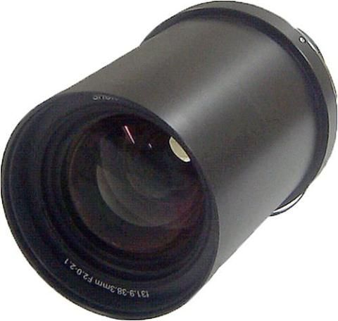 Sanyo LNS-W50 Wide-angle zoom lens, Wide-angle zoom lens Type, Wide angle Special Functions, Intended For Projector, 31.9 mm - 38.3 mm Focal Length, F/2.0 - 2.1 Lens Aperture, 1.2 x Optical Zoom, 5 ft Min Focus Range, Motorized drive Zoom Adjustment, 1.5-1.8:1 Throw Ratio (LNSW50 LNS-W50 LNS W50)