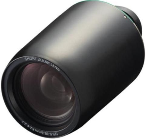 Sanyo LNS-W53 Zoom Lens, Zoom Special Functions, Intended For Projector, 25.8 mm - 38.3 mm Focal Length, F/2.4-2.7 Lens Aperture, 1.48 x Optical Zoom, Automatic Min Focus Range, Motorized drive Throw Ratio (LNSW53 LNS-W53 LNS W53)