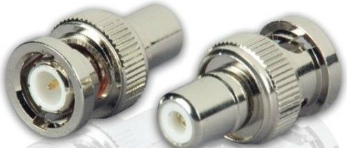 Lorex BNCA BNC to RCA Security Video Connectors, Connect RCA terminated cameras or cables to BNC surveillance monitors/systems, Quick Connect, Ideal for CCTV applications, Includes 1 (one) Adaptor per package, UPC 778597004007 (LOREXBNCA LOREX-BNCA)