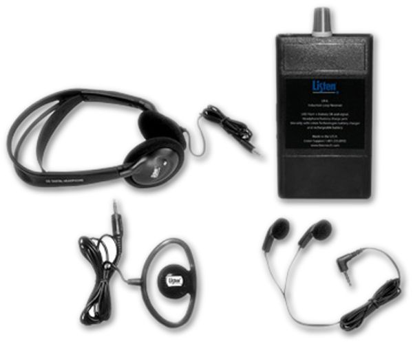 Listen Technologies LP-IL-1 Hearing Loop Receiver With Lanyard Package; This complete loop receiver package comes with the Listen Loop receiver, 9V battery and a variety of headphone and ear piece options with replacement cushions; Allows the user without a hearing aid to listen to hearing loop system using a pair of headphones; The LP-IL-1 is specified; (LISTENTECHNOLOGIESLPIL1 LISTENTECHNOLOGIES LPIL1 LISTEN TECHNOLOGIES LP IL 1 LP-IL-1)
