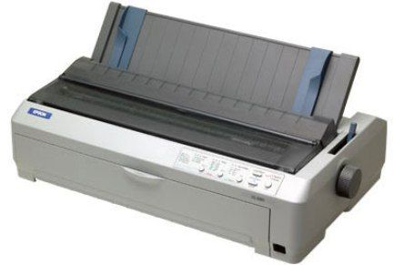 Epson LQ-2090 B/W Dot-matrix printer, Wired Connectivity Technology, Parallel, USB Interface, 15 cpi B&W Max Resolution, EPSON ESC/P 2, IBM PPDS Language Simulation, 128 KB Max RAM Installed, Envelopes, plain paper, continuous forms Media Type, 1 x manual load - 1 rolls - Roll - 8.5 in Media Feeders, 5 Max Sheets in Multi-Part Form, Power supply - internal Power Device, 20,000 hours MTBF, AC 120/230 Voltage Required (LQ 2090 LQ2090)