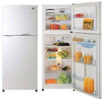 LG Electronics LRTP1231W LG 11.8 cu. ft. Refrigerator w/ Top Freezer, White 11.8 cubic feet Total, Auto-defrost/flush back; Built-in deodorizer, Electronic temperature control, Fresh meat drawer, Reversible door, Tempered glass shelves; Large freezer with twist ice tray, Magic Crisper humidity controlled compart (LRTP 1231W LRTP-1231W LRTP1231)  