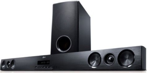 LG LSB316 Home Theater Speaker, 1 speaker, subwoofer System Components, Active Speaker Type, 280 Watt Nominal Output Power, 100 dB Signal-To-Noise Ratio, Integrated Audio Amplifier, Wireless, wired - Bluetooth Connectivity Technology, 33 ft Transmission Range, Dolby Digital, DTS decoder, Dolby Digital Plus, DTS-HD Master Audio Built-in Decoders, USB flash drive digital player Built-in Devices, Power on/off, volume Controls (LSB316 LSB-316 LSB 316)