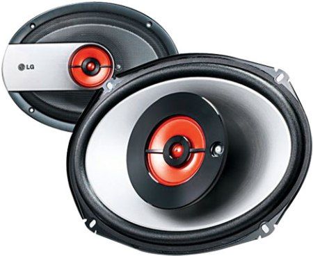 LG LSC6993 Car Speakers, Size of 6 x 9 inches, 3-way Speaker, 400 watts maximum power, Rated Power 100 watts, Impedance 4 Ohm, Sensitivity 89.5dB, Frequency response 30Hz to 20kHz (LSC-6993 LSC 6993 LS-C6993)