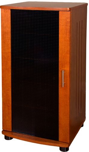 Plateau LSXA52W Model LSX-A 52 (W) Audio Stand, Walnut, Superior Modern Styling, Back panel & side vents offer ample ventilation and cable management, All shelves adjustable, Deluxe metal mesh door, Easy assembly with precision parts, Overall Dimensions: 52