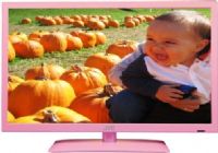 JVC LT-24PM74P Widescreen 24" Class HD LED TV, Pink, 720p (1366 x 768) Native Resolution, 60 Hz Refresh Rate, 10000:1 Dynamic Contrast, Aspect Ratio 16:9, High image brightness at 300 cd/m2, Viewing Angle 170° H x 160° V, Response Time 5ms, Built-in USB port for JPEG file playback, Integrated ATSC TV Tuner (LT24PM74P LT 24PM74P LT-24PM74-P LT-24PM74 LT24-PM74P) 