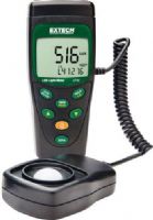 Extech LT45 Color LED Light Meter, Measure the Illuminance of White and Color LED Lights; Measure White, Red, Yellow, Green, Blue, and Purple LED and Standard Lighting in Lux or Foot-Candle (Fc) units; Manually store/recall up to 99 readings; 4000 count LCD display; Cosine and color corrected measurements; Min/Max Average and Auto Power Off; UPC 79395047015 (EXTECHLT45 EXTECH LT45 LIGHT METER) 