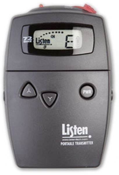 Listen Technologies LT-700-072KR Portable Display RF Transmitter, 72MHz, S.Korea; Offers a choice between 57 different channels for flexibility and ease of setup; 80 dB signal-to-noise ratio provides superior audio quality; 100 percent digital signal output ensures a reliable connection to any and all receivers in use; Compatible with standard AA alkaline and NiMh rechargeable batteries; (LISTENTECHNOLOGIESLT700072KR LISTENTECHNOLOGIES LT700072KR LISTEN TECHNOLOGIES LT 7000 72KR LT-7000-72KR)