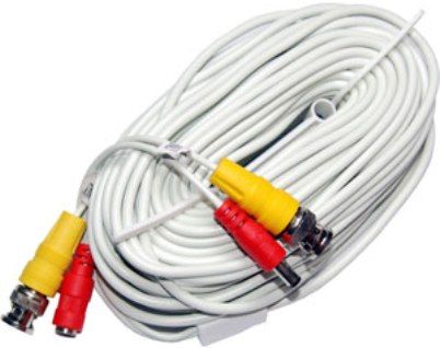 LTS LTAC2060W All-In-One Video and Power Cable, White, BNC/RG59 + DC, 60 ft BNC & DC Siamese Cable (LTA-C2060W LTA C2060W LT-AC2060W LTAC-2060W LTAC2060)
