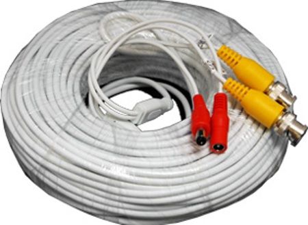 LTS LTAC2125W All-In-One Video and Power Cable, White, BNC/RG59 + DC, Pre-made 125ft. BNC & DC Siamese Cable (LTA-C2125W LTA C2125W LT-AC2125W LTAC-2125B LTAC2125)
