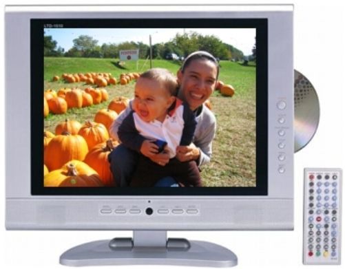 Sunia LTD-1510 TV/DVD Combo, Slot-in DVD Player, 15-Inch TV & Monitor, 1024 x 768 Resolution, 4:3 Aspect Ratio, 450 cd/m2 Brightness, 400:1 Contrast Ratio, 160/135 Viewing Angle, 12/4ms Ton/Toff Response Time, 16.2 MIllion Color Display (LT-D1510 LTD1510 LT D1510 LTD 1510 Malata/Wanlida)