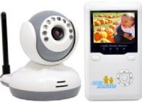 LTS CMW304C5 Digital Wireless 2.4" LCD Baby Monitor with IR Camera and Audio, 2.4GHz Wireless Technology, Pixel Image 640x480, 1/4" Color CMOS Image Sensor, 380 TV Lines Resolution, 6 mm Fixed Lens, 10 IR LEDs, 0 LUX, Max. Range 10ft, MJPEG (QVGA:320x240) Compression Format, Audio Level Detection for LCD Screen ON/OFF (LTC-MW304C5 LTC MW304C5) 