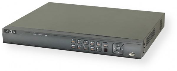 LTS LTD8508M-ST Turbo Smart DVR, Black; HDTVI/AHD/CVI/CVBS/IP Video Inputs; Up to 16-ch IP Camera Inputs (up to 8 MP); Up to 10 TB Capacity per HDD; Deep Learning-based Perimeter Protection; Dual Stream; 2 SATA Interfaces; 12 VDC; Compact Case; Dimensions (WxDxH): 15