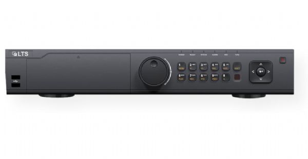 LTS LTN8932H-P16 Platinum Enterprise Level 32 Channel NVR with New GUI Design; Dual-Os design; ANR Technology; Up to 32-ch IP cameras; Connectable to third-party cameras; H.265+ compression; Recording at up to 12MP resolution; HDMI and VGA outputs; Up to 4 SATA interfaces for HDD connection; Dimensions 17.5
