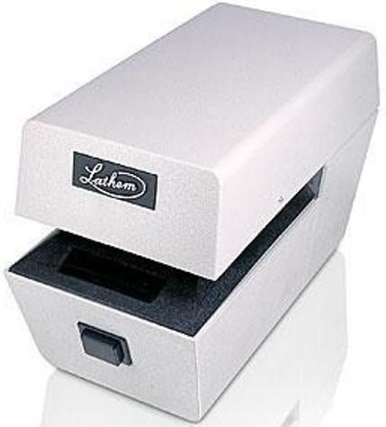 Lathem LTTC Time and Date Stamper with Digital Clock Face, LCD display, LED Digital Display, 1 color printing, Prints year, month, date, 1-12 hours, and minutes, Adjustable alignment, Print control allows for multi-copy printing, Tamper-proof lock, Designed for high-volume document stamping with ability to stamp multiple copies, Lathem document stamp features automatic or push-button operation and adjustable positioning on forms (LTTC LTTC)