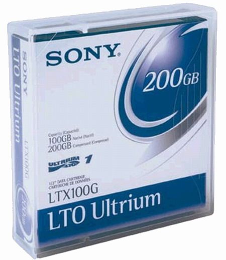 Sony LTX100G Ultrium LTO 100 Gigabytes (LT-X100G, LTX-100G, LTX100-G, LTX100)