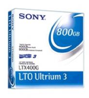 Sony LTX400GWW LTO Tape Sony - Tape, LTO, Ultrium-3, 400GB - 800GB, Transfer Speed: 80MB sec - 160MB sec (LTX400G-WW, LTX400G, LTX-400GWW) 