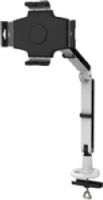 Lumens 9400084-50 Model CT-I30 Table Arm, Fits with 9- or 11-inch iPads, Free tablet arm that moves 360°, Flexible holder for 280° pan, Solid aluminum holder, Security lock design, Cable routing management, EAN 0842183001739 (LUMENSCTI30 940008450 9400084 50 CTI30 CT I30 CTI-30) 