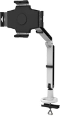 Lumens 9400084-50 Model CT-I30 Table Arm, Fits with 9- or 11-inch iPads, Free tablet arm that moves 360, Flexible holder for 280 pan, Solid aluminum holder, Security lock design, Cable routing management, EAN 0842183001739 (LUMENSCTI30 940008450 9400084 50 CTI30 CT I30 CTI-30)