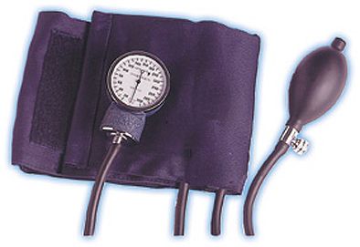 Lumiscope 100-001N Blood Pressure Kit Manual Blood Pressure Monitor, nylon cuff with touch and hold closure, metal gage with spring clip and inflation system (100001N LUM100001N LUMISCOPE100001N 100 001N)