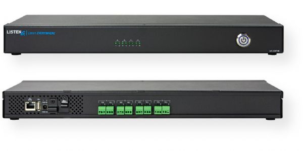 Listen Technologies LW-200P-08-01 Listen Everywhere 8 Channel Server; Up to 1000 users; 8 Channels; Ultra low latency; Uses existing wireless network; Box Dimensions 1.77 x 19.02 x 6.1 inches; Weight 4.85 lb (LW200P0801 LW/200P0801 LW200P-0801 LW200 P0801 LT-LW200P0801 LW200P08-01)
