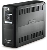 CyberPower LX1100G Battery Backup; Black; Typical applications are for Desktop Computers, Home Networking/VoIP, Personal Electronics, Home Theater Devices; 1000VA / 600W; Line Interactive Topology; AVR and GreenPower UPS; Multifunction LCD Panel; Mini-Tower Form Factor; UPC 649532613533 ( LX 1100G LX1100 G LX-1100G UPS-LX1100G LX1100G-UPC BACKUP-LX1100G) 